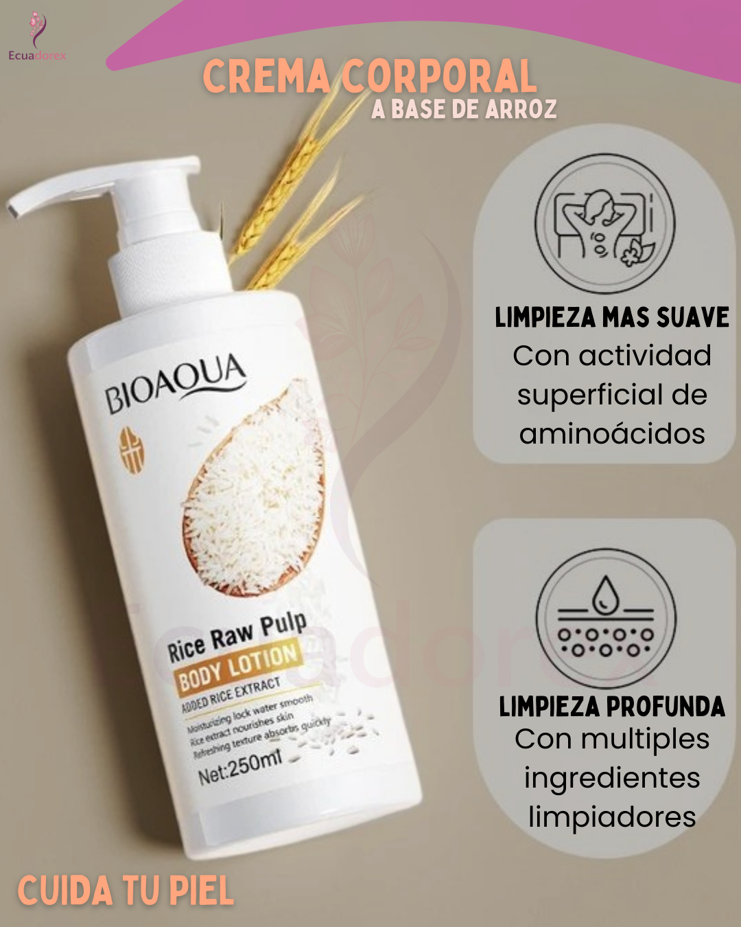 NaturalRice™ Crema corporal