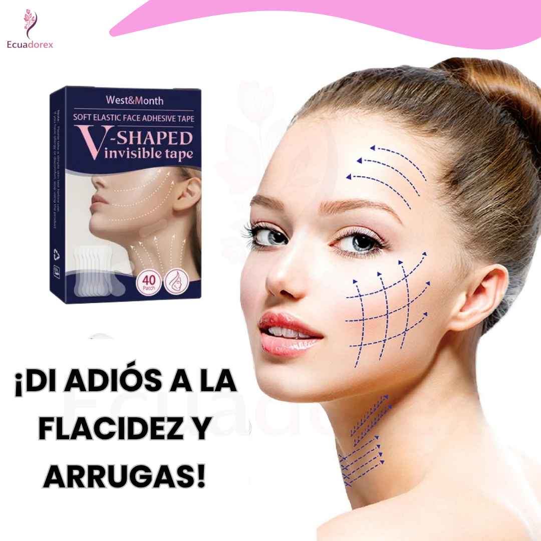 V-Shaped Cinta invisible