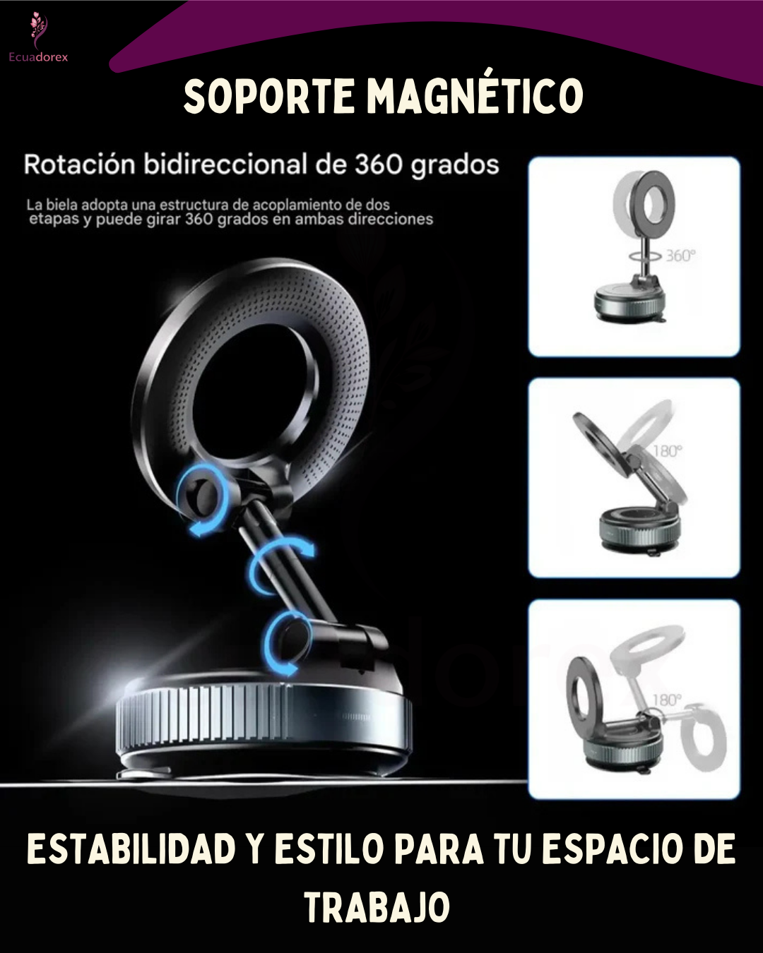 SOPORTE MAGNÉTICO
