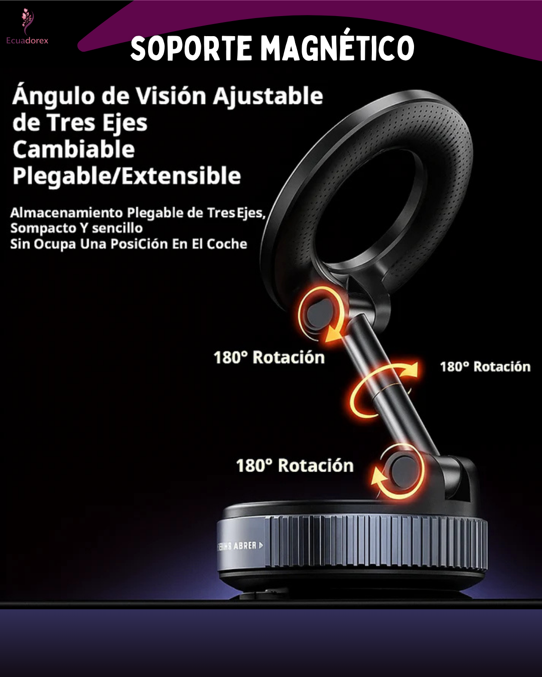 SOPORTE MAGNÉTICO