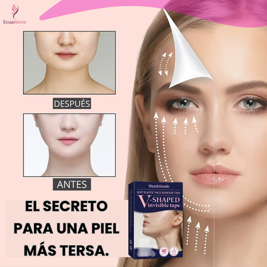 V-Shaped Cinta invisible